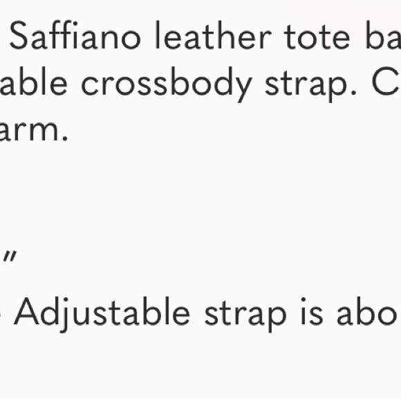 EUC DKNY Saffiano Tote w/ Crossbody Strap - Picture 15 of 15